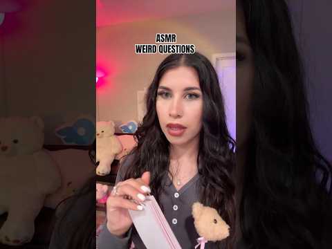 Questions! So be honest 🤏🏼 #visualtingle #asmrcommunity #questionsandanswers