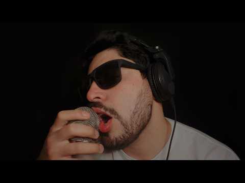 ASMR STICKY Mouth Sounds & Rain Sounds for Sleep [No Talking]