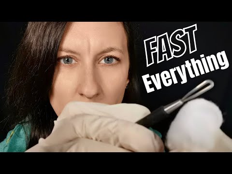 ASMR Fast EVERYTHING 💇✂💄💋🎀 NO-Talking.