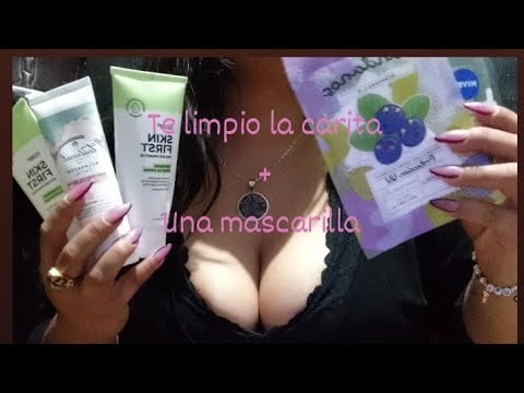 ✨ASMR: Te pongo una mascarilla✨