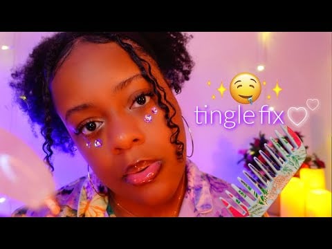 ASMR Tingle Fix 💜😴 (All the Personal Attention You’ve Been Craving✨)