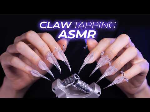 ASMR Delicate Tapping with Long Claws for Deep Sleep (No Talking)