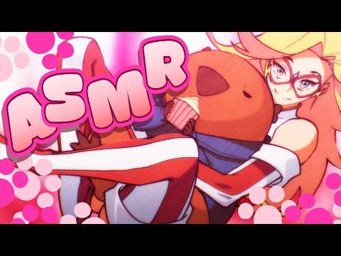 [Live ASMR] Cuddling with my Capybadgers💕 ( Tapping, whispering, and more)