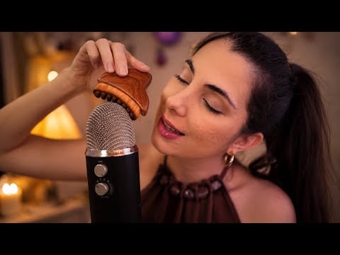 ASMR - SONS BEM SENSÍVEIS NO BLUE YETI PARA DORMIR 