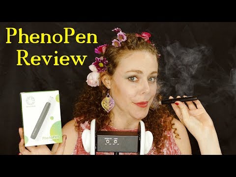 ASMR 3Dio Whispering: CBD Oil for Anxiety, Stress, Sleep | Review of PhenoPen CBD Vape Pen