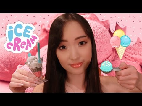 ASMR Sable magique 🍦On fabrique des crèmes glacées et c'est super satisfaisant 🍧🤤