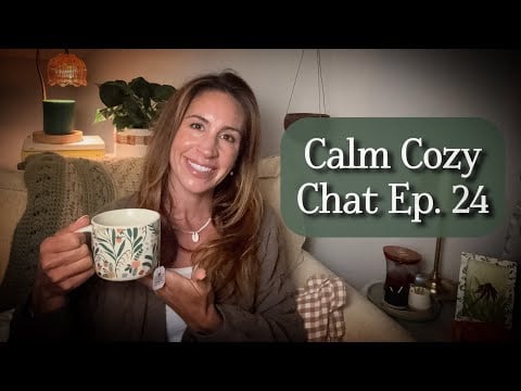 ASMR | Calm Cozy Chat ep. 24 | ✨Relaxing Whispered Chat, Calming Company, & Low Mood Reflections☁️