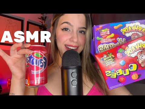 ASMR EXPERIMENTANDO DOCES IMPORTADOS 🍬🍬