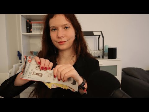 ASMR Secretary ripping paper