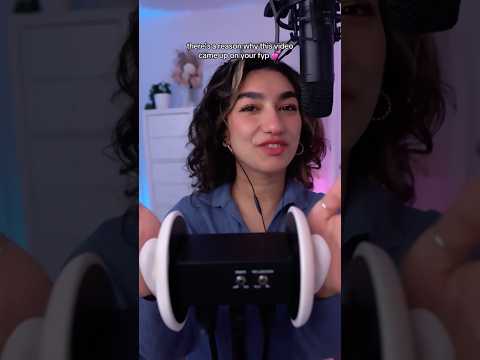 asmr ear massage while i give you affirmations 💖 #asmr #asmrvideo #affirmations