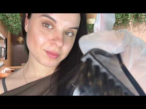 ASMR Peluqueria | Tratamiento Completo (Tinte, Lavado, Masaje, Corte y Peinado)