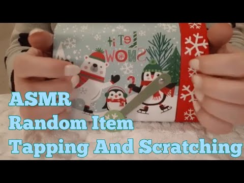 ASMR Random Item Tapping And Scratching