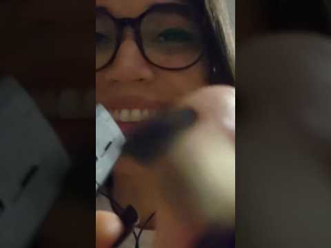 ✨Asmr desenhando no seu rosto com lapis MAS você está deitado (a) 🩷Vídeo completo no canal ✨#asmr
