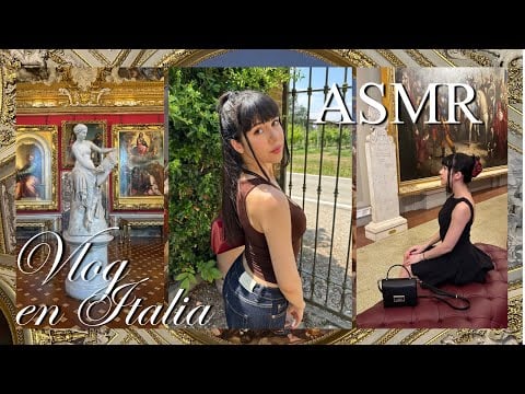 ASMR Vlog en Italia 🇮🇹 Venecia, Milán, Florencia, Módena, Lago de Como y más
