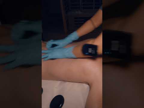 ASMR: Massaggio Hot Stone con Pietre Calde! #shorts #asmr