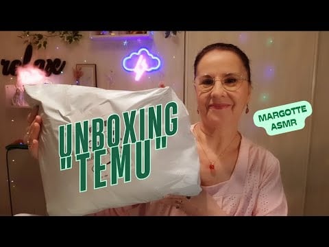 Asmr français, petit Unboxing " Temu "