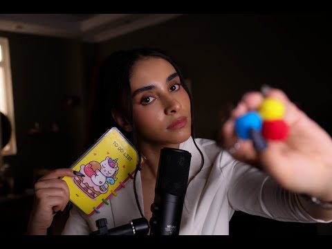 ASMR Farsi | ای اس ام ار ایرانی قراره دقیقا وسط تست هوش خوابت ببره (رول پلی پزشکی)