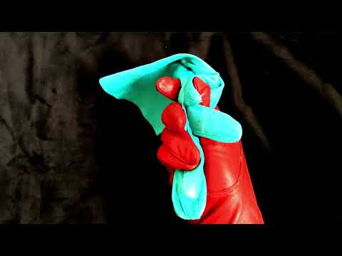 LEATHER  GLOVES   [[ASMR]]