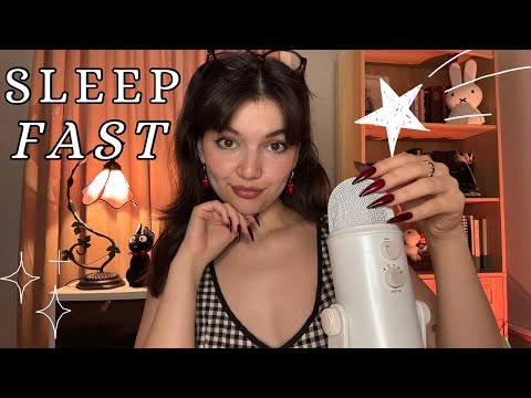 ASMR For When You Need Sleep NOW ( Tingly Triggers, Mouth Sounds, Mic Triggers And More! )