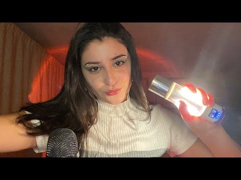 ASMR | Ves destellos de luces? Te revisaré los ojos 👀 🔦 | ASMR CLINICA ESPECIALIZADA 