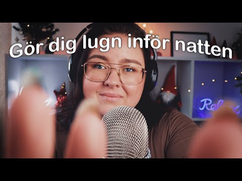 ASMR Gör dig lugn ♥ (body scan, tar dig till en plats) Personal/Hand movements/Mindfullness ♥
