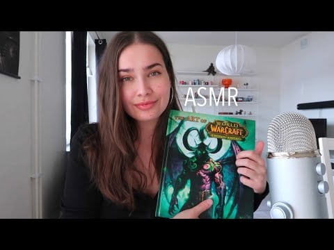 ASMR | World of Warcraft The Burning Crusade Art Book | Whispering