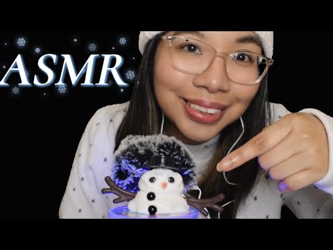 ASMR DO YOU WANT TO BUILD A SNOWMAN (Tapping, Putty Sounds) & BROWN NOISE☃️⛄ [No Talking]