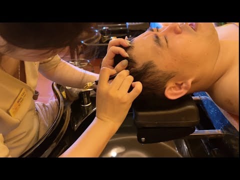 ASMR 🇻🇳 $25 Ultimate Relaxation Combo | Chinese Head Spa, Steam, Foot Soak & Jacuzzi 