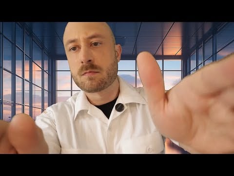ASMR TSA Pat-Down Screening & Bag Search