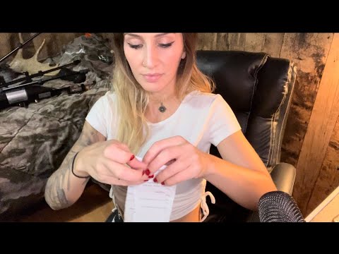 Paper Tearing ASMR Triggers