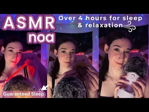 #asmr to help you sleep and relax 💕| OVER 4 HOURS | live #122