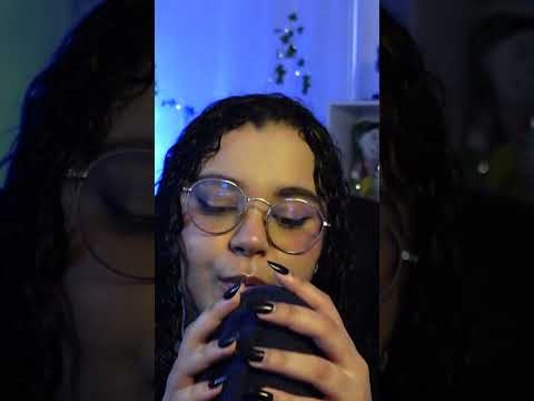 ASMR Paninho no microfone