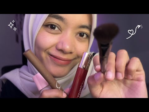 ASMR Doing Your Makeup 💄 💅— Personal Attention, Mouthsound 🌺