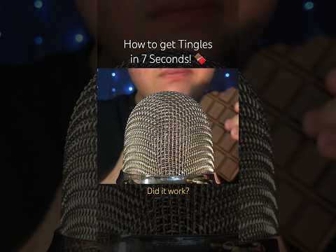 How to get Tingles in 7 Seconds! #asmr