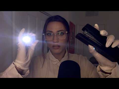 ASMR checkup where neither of us know what's going on