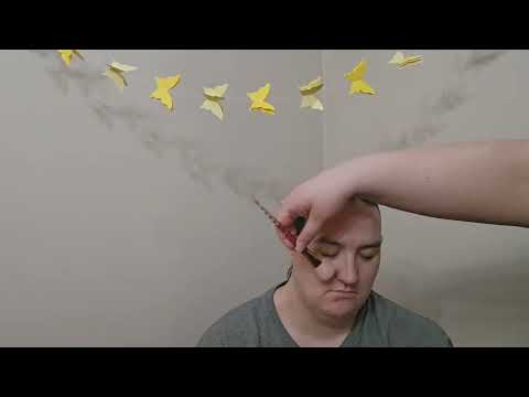 🏵 ASMR Gentle Face Brushing 🏵
