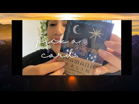 Pick a card ✨🌅 | Citrine crystal | ORACLE cards|