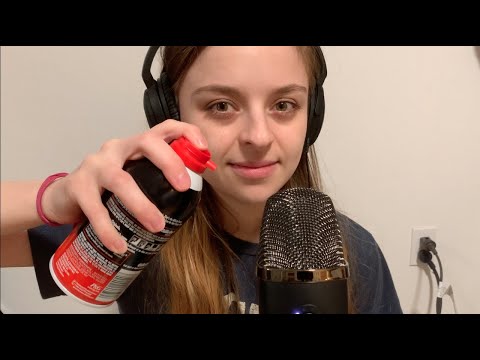 Mic Brushing With Shaving Cream ~ASMR