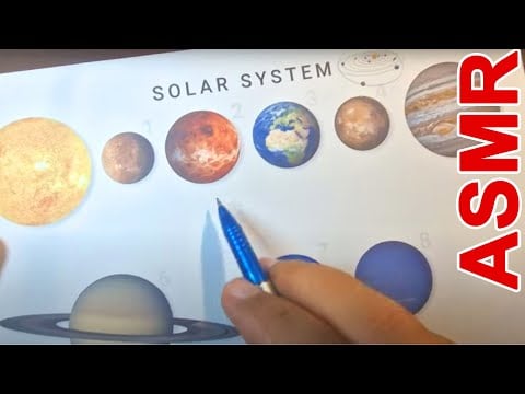 ASMR: Every Planet Into Just Two Funny Streotypes | ASMR whispering + Writing