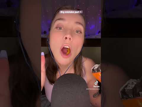 #asmr #asmrsounds #asmrshorts #tingles #mouthsounds #shortsasmr #asmreating #crunchy #crunchyasmr