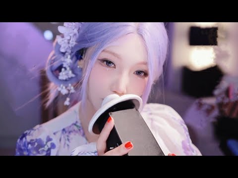 ASMR Ear Blowing + Ear Suction | 99.9%的人可以入睡😴耳内悸动很舒服 可以放松的