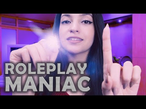 [ASMR] Exame Médico & Experimento: Sons em Camada, Luz, Tocando na Tela, Futurista l Roleplay MANIAC