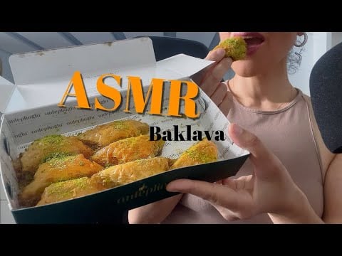 ASMR| Baklava Mukbang 🤪 ~ Crunchy Eating Sounds (No Talking)