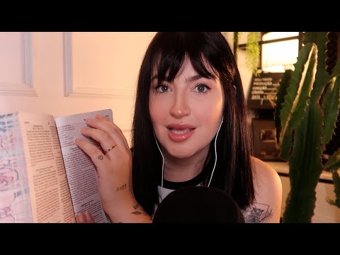 ASMR - LENDO ATÉ VOCÊ DORMIR! (Bíblia e devocional)