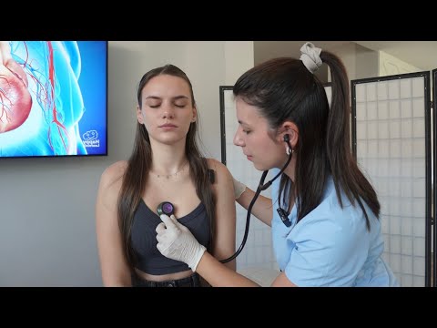 ASMR Long Cardiovascular Assessment, Feet Treatment, TSA Pat Down,Cranial Nerve Exam | RELAX & SLEEP