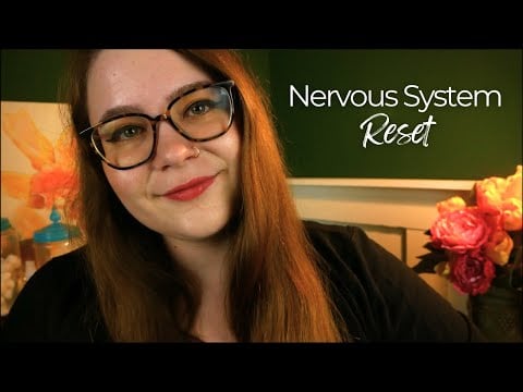 Nervous System Reset (Sensory Therapy, Deep Pressure Therapy, Eye Stretching) 💤 ASMR Roleplay