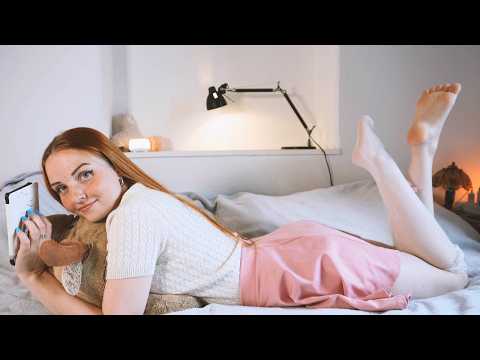 ASMR Let's spend time together in silence | No Talking📖🩷
