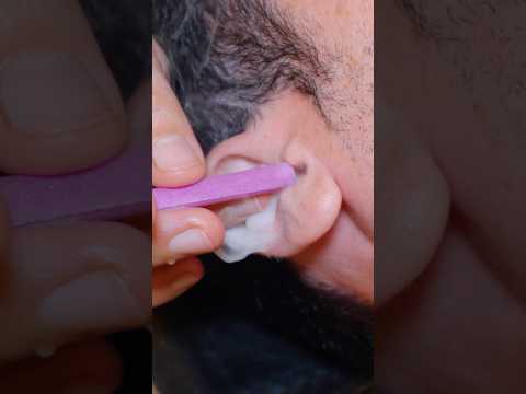 ASMR: Relaxing Vietamese Headspa Water Massage + Ear Candling #shorts