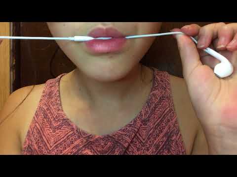 ASMR- mic nibbling|mouth sounds|intense sounds