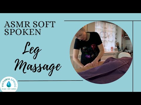 ASMR Aromatherapy Leg Massage with Victoria & Helen | 3 of 7